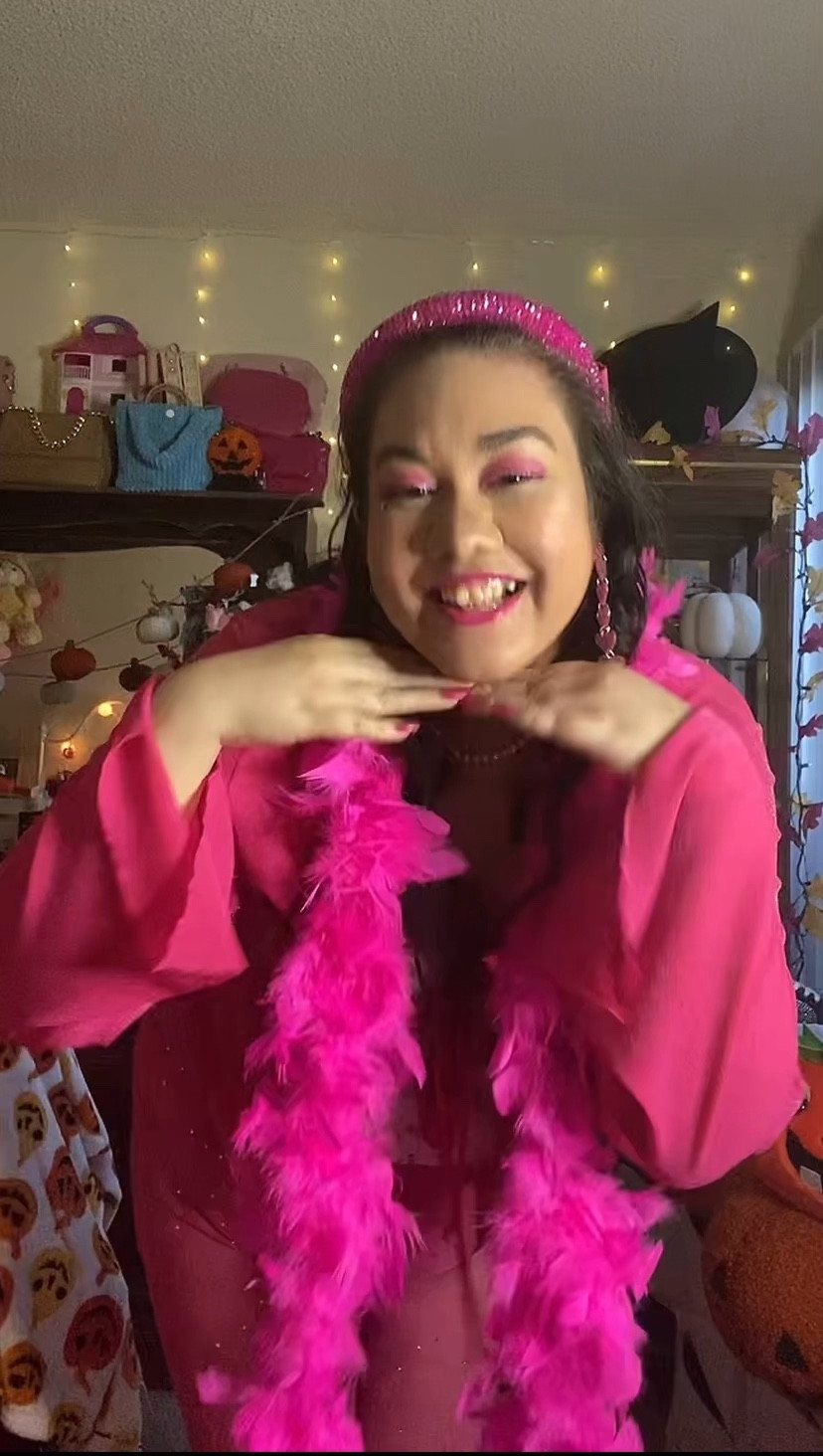 Get ready with for a Harry Styles concert. Here is my makeup and my outfit I wore to the Kia Forum in LA on 11//15/22

Hot pink glam makeup using the oh la la palette from Colourpop, NYX lip shine in lead everything. 

Wearing a 2X in the bodysuit, cardigan & flare leggings  

#LTKcurves #LTKbeauty