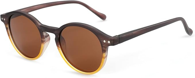 ZENOTTIC Polarized Round Sunglasses, Stylish Sunglasses for Men and Women Retro Classic, Multi-St... | Amazon (US)