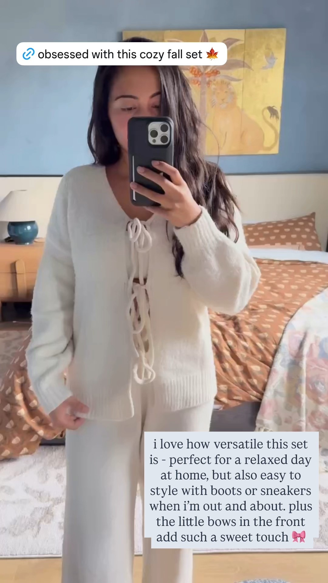 This fall set has quickly become my wardrobe favorite. It’s one of those effortless outfits that instantly makes you feel put-together while staying super comfortable. Definitely a must-have for fall! 🍁


#LTKStyleTip #LTKSeasonal #LTKFindsUnder50