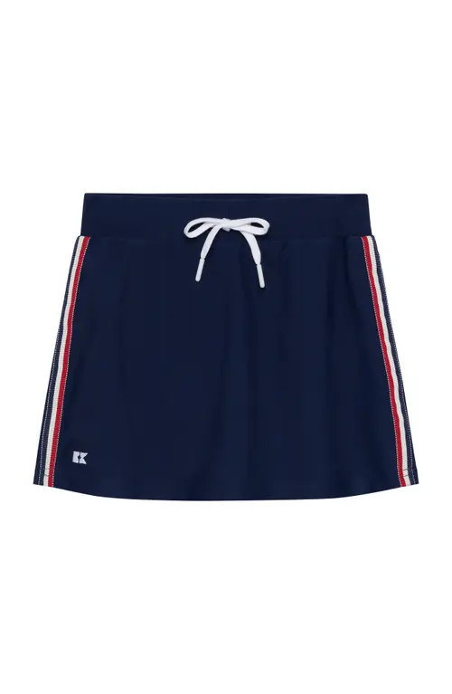 Courtside Kids Girls Ribboned Skirt in Navy at Nordstrom, Size 11 | Nordstrom