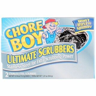 Chore Boy Ultimate Stainless Steel Scrubber, 0.54 oz, 2 Ct | Kroger