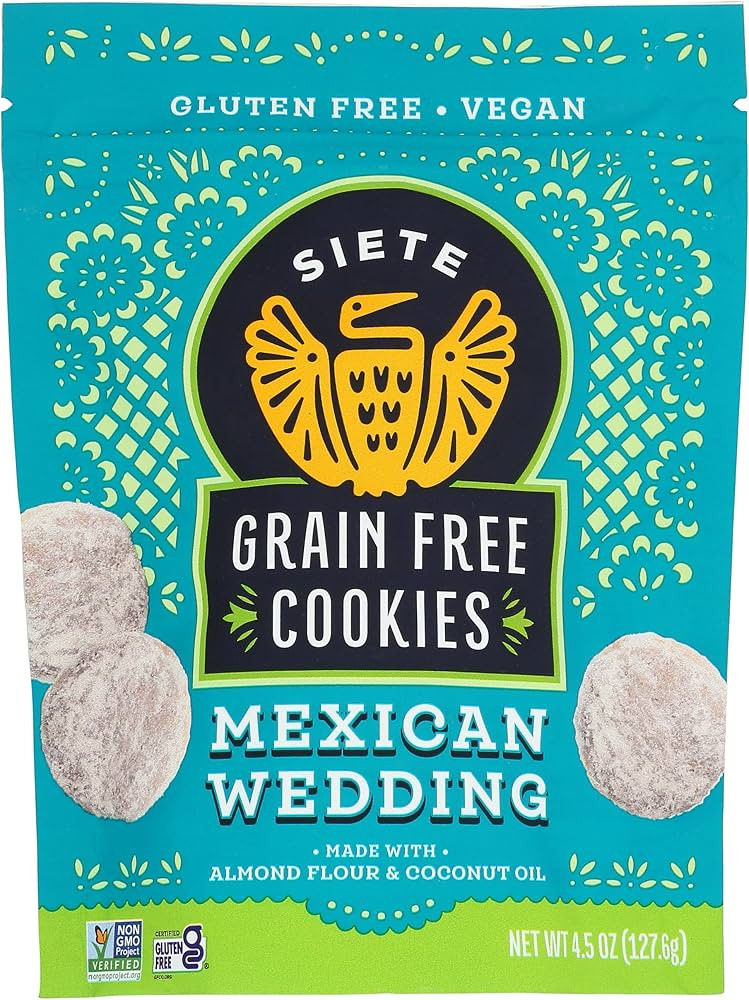 Siete Grain Free Mexican Wedding Cookies | Amazon (US)