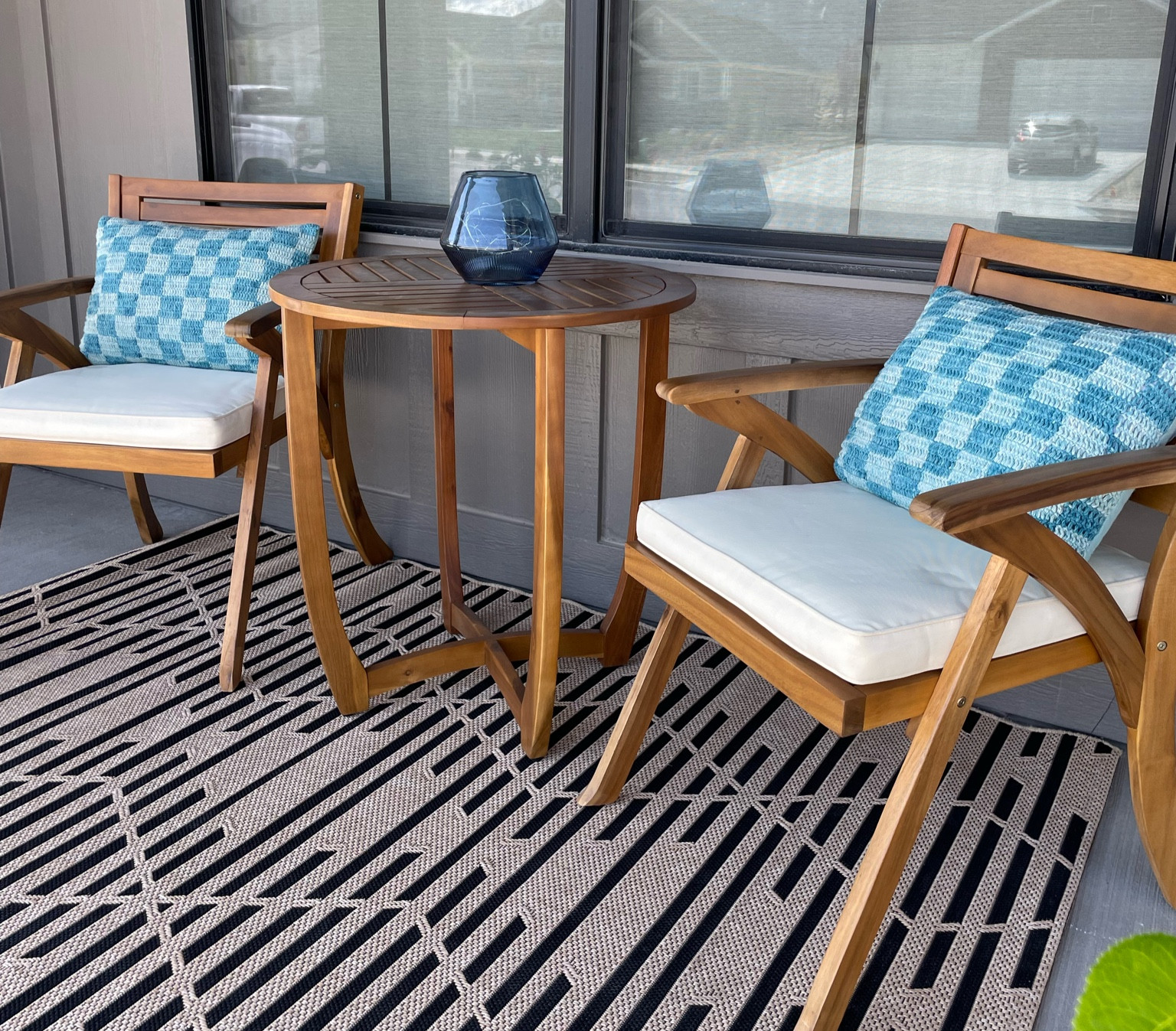 These blue checker pillows are cute and comfy!

#LTKhome #LTKfamily