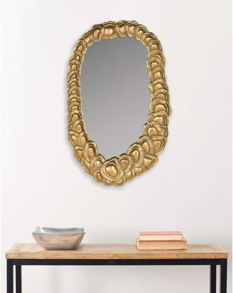 Safavieh Home Collection Garland Mirror, Antique Gold | Amazon (US)