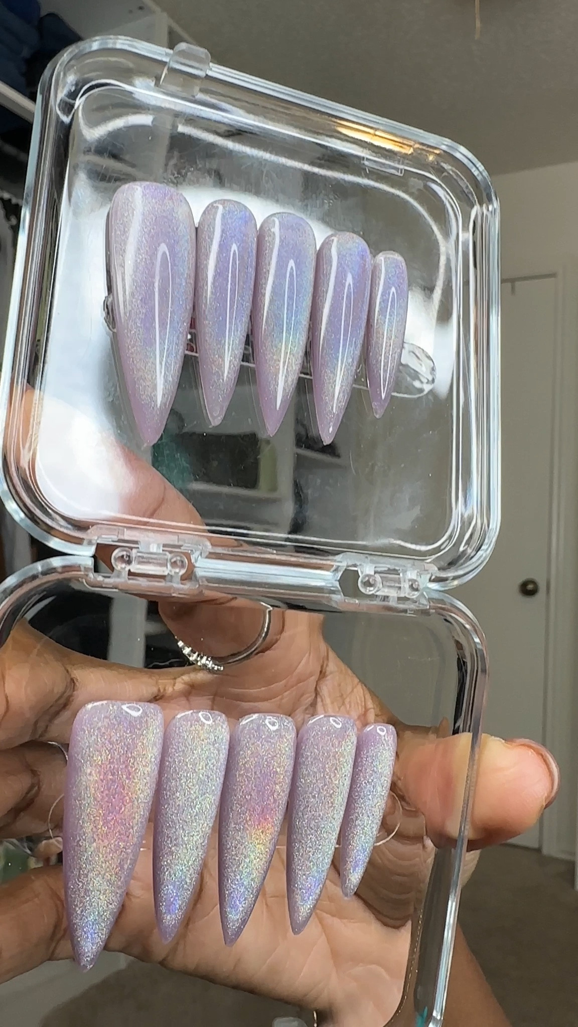 Press on nails from Etsy