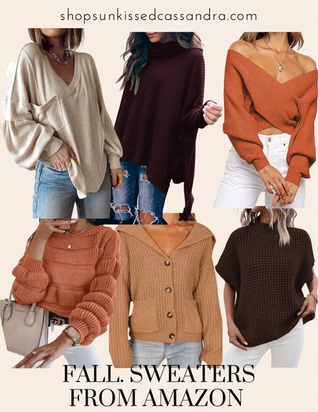 Amazon has such great sweaters for Fall right now. I love the rich colors. 🧡🤎

#LTKSeasonal #LTKFind #LTKunder50