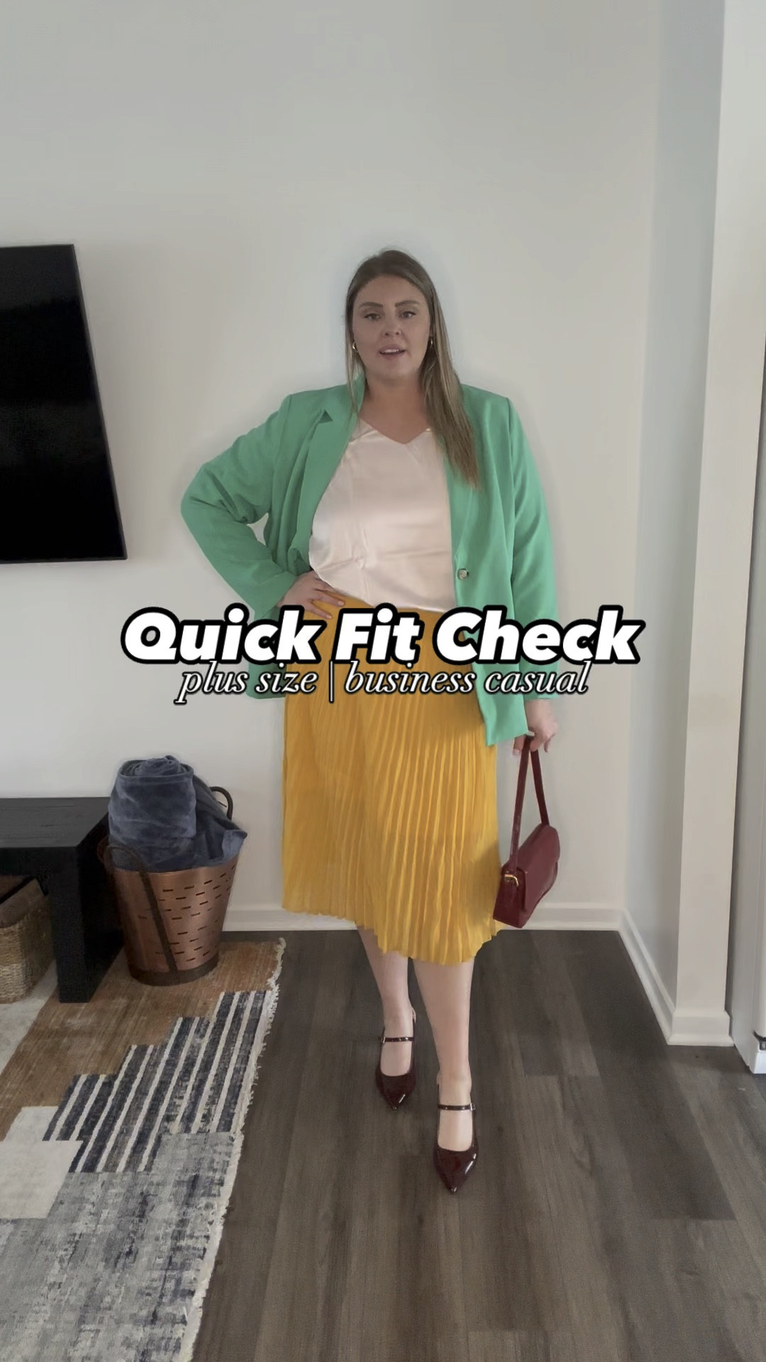 I think this yellow skirt is so fun and flirty! I’ve got a few colors going on in this look, but I absolutely love it! I felt very fashionable in this. 

Sizing Details: 
Blazer - 3X
Blouse - 3X
Skirt - 3X
Shoes - 11 US

plus size, plus size fashion, affordable fashion, tall, 3X, work wear, office wear 

#LTKMidsize #LTKPlusSize #LTKWorkwear