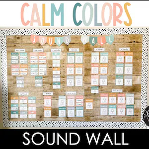 Calm Colors Sound Wall - Etsy | Etsy (US)