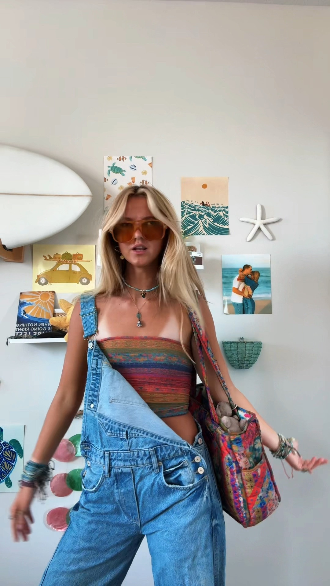 fun easy colorful spring summer boho outfit 

#LTKWatchNow #LTKTravel #LTKStyleTip