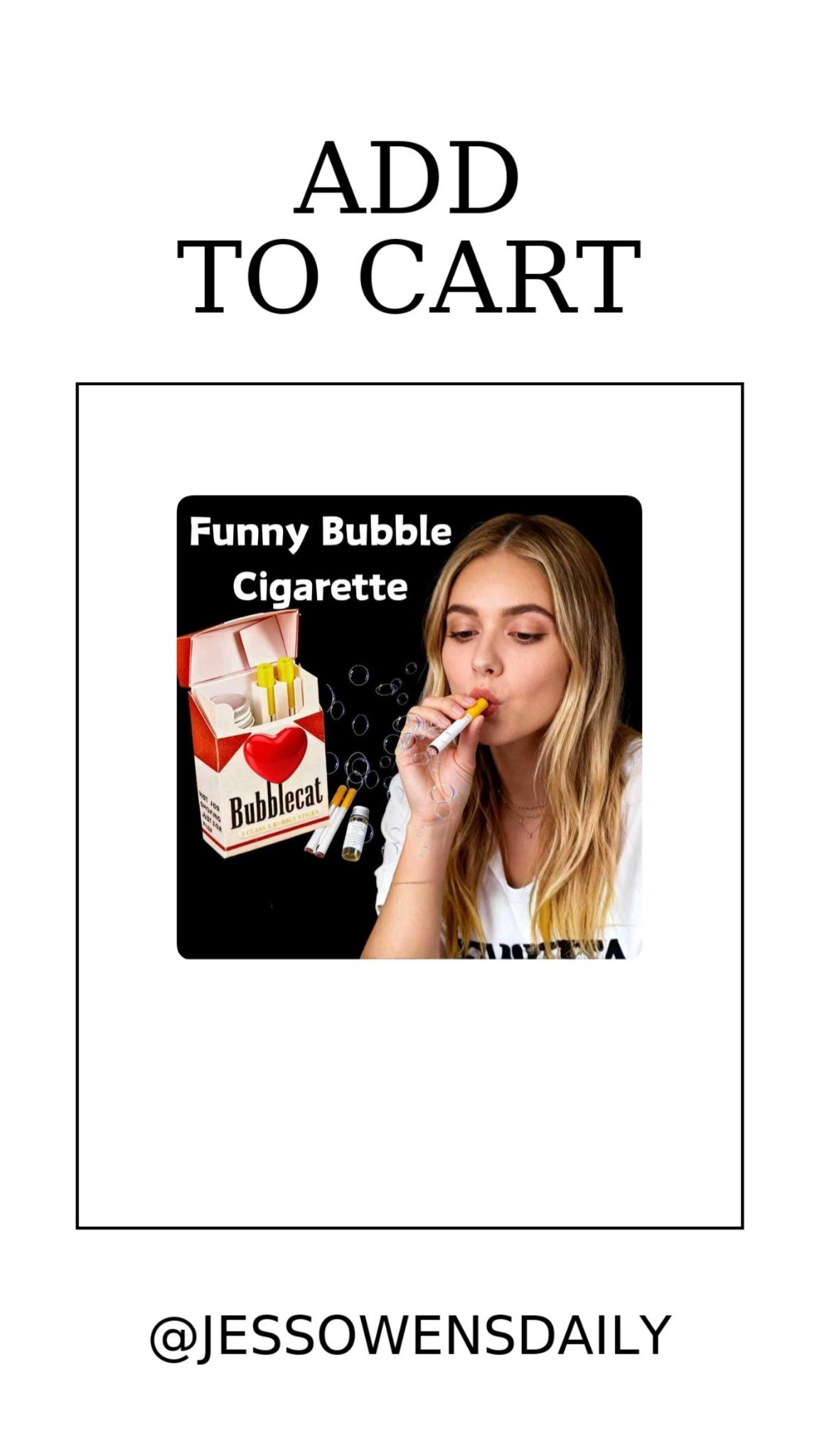 The funny bubble cigarette. I tricked my husband with this! Comes with everything you need if you're looking for a good prank. 

#LTKHome #LTKmomlife #LTKdayinmylife