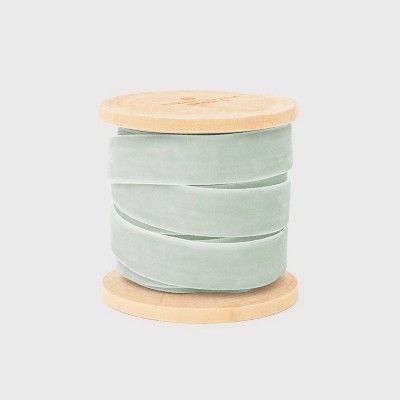 5/8" Mint Velvet Ribbon - Sugar Paper™ | Target