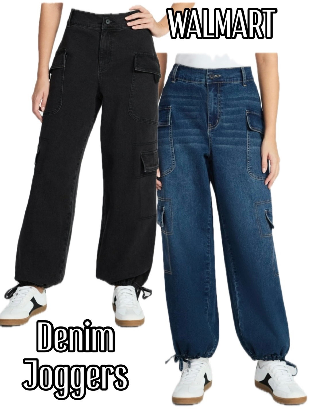 Madden NYC Women's Denim Joggers, 28" Inseam, Sizes XXS-XXL

#LTKFindsUnder50