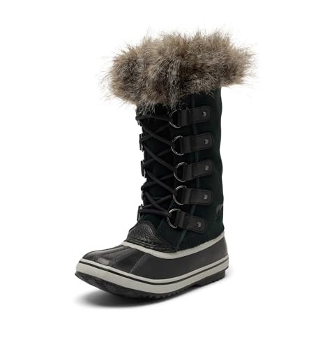 SOREL Women's Joan of Arctic Waterproof Boot - Black, Quarry - 11 | Amazon (US)