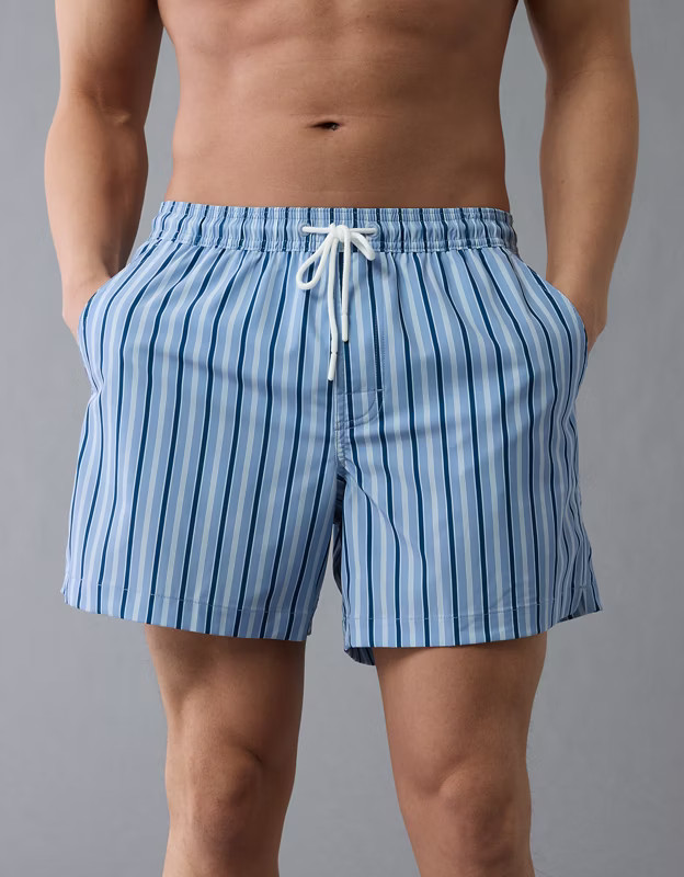 AE Men's Flex 5" Swim Trunk | American Eagle Outfitters (US & CA)