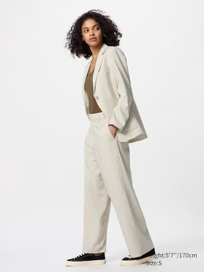 AirSense Wide Trousers | UNIQLO (UK)
