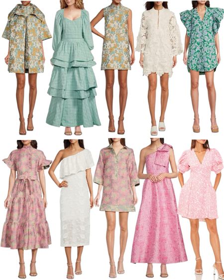 Dresses get me every time! 🎀 Aren’t these spring dresses and spring outfits for wedding guest dress options absolutely darling? Perfect for upcoming special occasions and even a couple of workwear options. 

#LTKparties #LTKSeasonal #LTKwedding