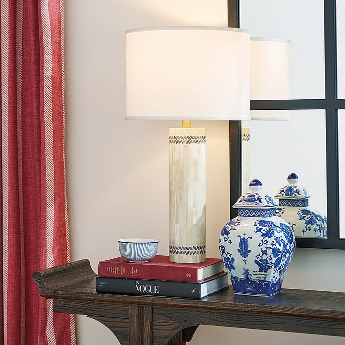 Delilah Bone Inlay Lamp | Ballard Designs, Inc.