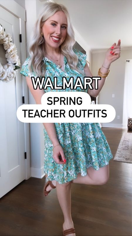 Instagram reel, Walmart outfit, Walmart fashion, Walmart try on, teacher outfit, teacher style, spring outfit 

#LTKfindsunder50 #LTKworkwear #LTKstyletip