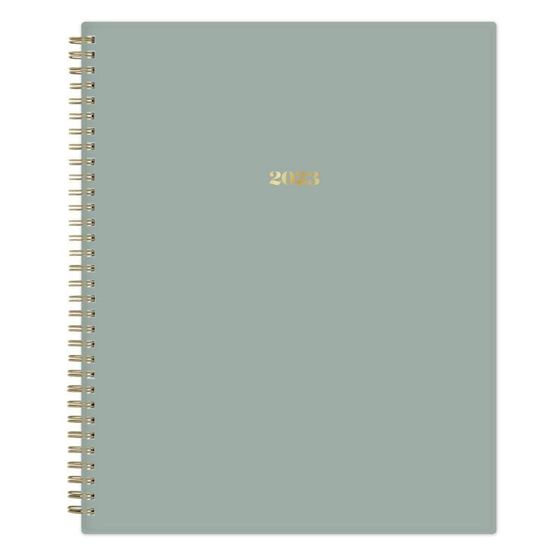 2023 Planner Weekly/Monthly 8.5"x11" Desert Sage - The Everygirl for Blue Sky | Target