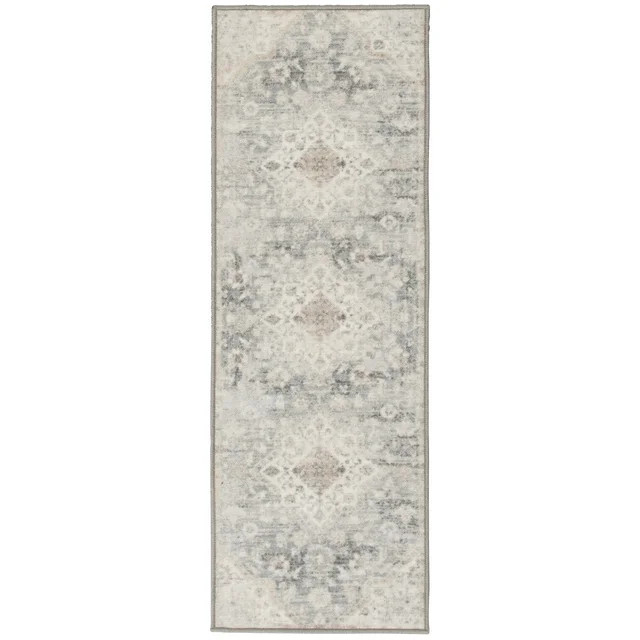 Mainstays 20" x 60" Persian Medallion Indoor Runner Rug | Walmart (US)