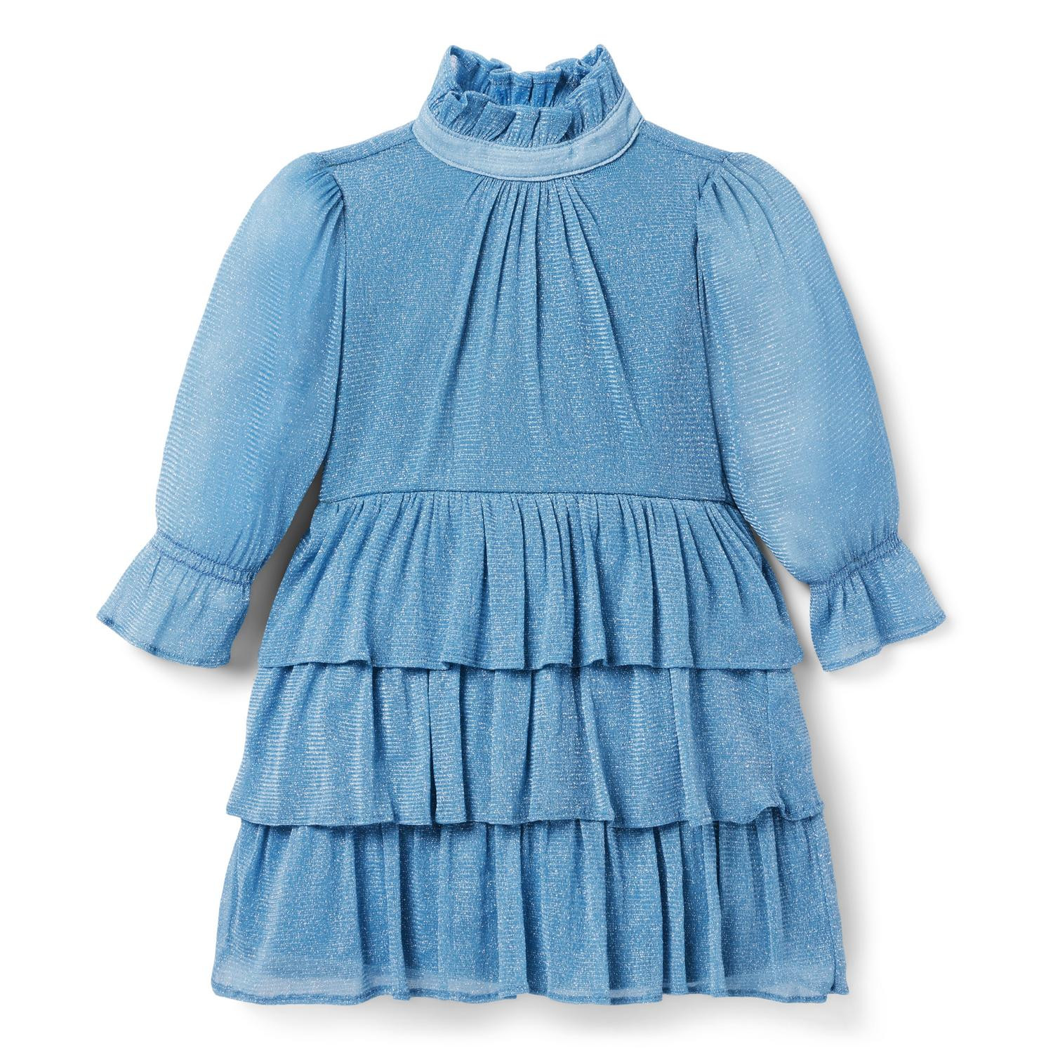 Sparkle Mesh Ruffle Dress | Janie and Jack