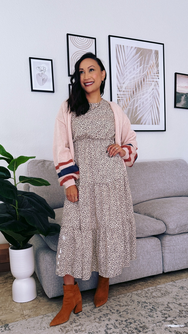 How I’m styling this EMERY ROSE dress for fall 🍂✨ — just add a cozy cardigan or cropped sweater and you’re ready for that perfect pumpkin spice vibe 🤎

🛍️ Search and follow SHEIN store names: Ellevyn, Travachic, and EMERY ROSE for more fall fashion inspo!
Use my code Q4themelissalifestyle369 for an extra discount 💸

Dress: [sz2405229992442445]
Cardigan:
[sz2407173666599991]

#SHEINtrends #ad
@sheinofficial @shein_us