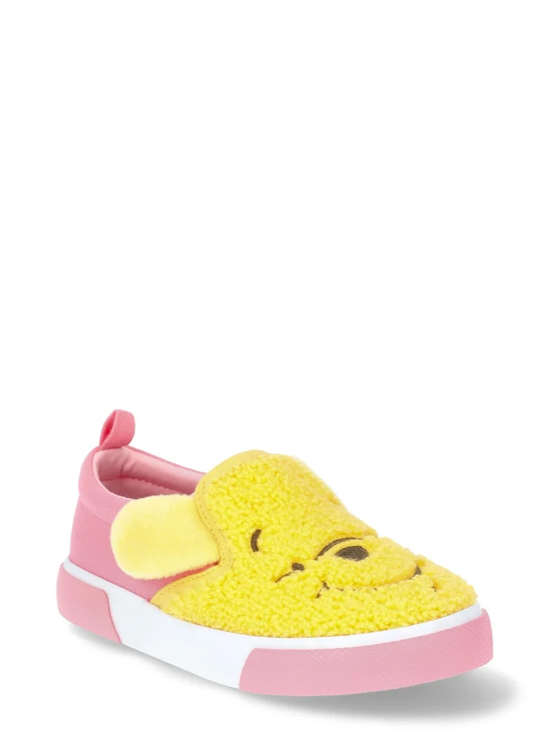 Disney's Winnie the Pooh Toddler Girls Casual Slip On Sneaker | Walmart (US)