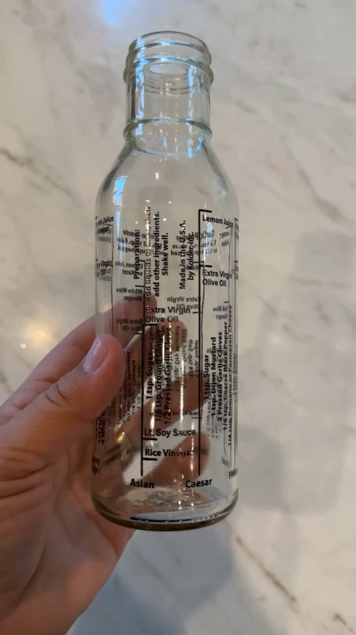 Salad dressing mixer bottle with recipes

#LTKHome #LTKFamily #LTKFindsUnder50