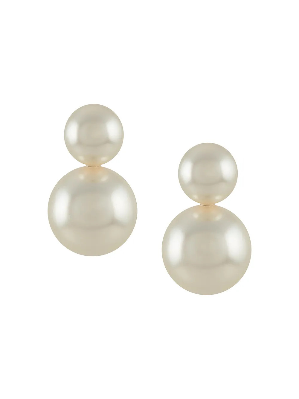 Iris pearl-detail earrings | Farfetch Global