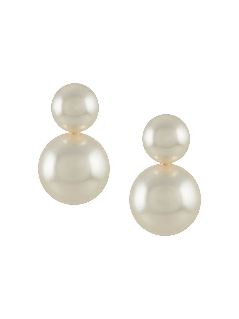 Iris pearl-detail earrings | Farfetch (US)