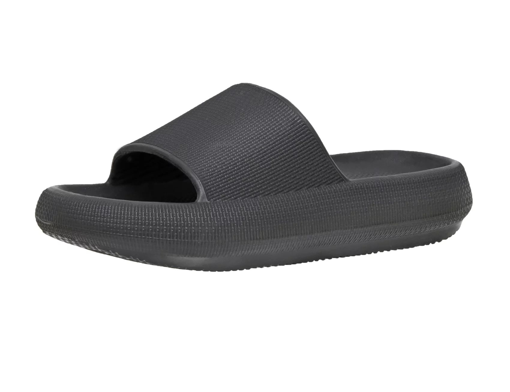 Cushionaire Women's Feather Pillow Slide Sandal with +Comfort - Walmart.com | Walmart (US)