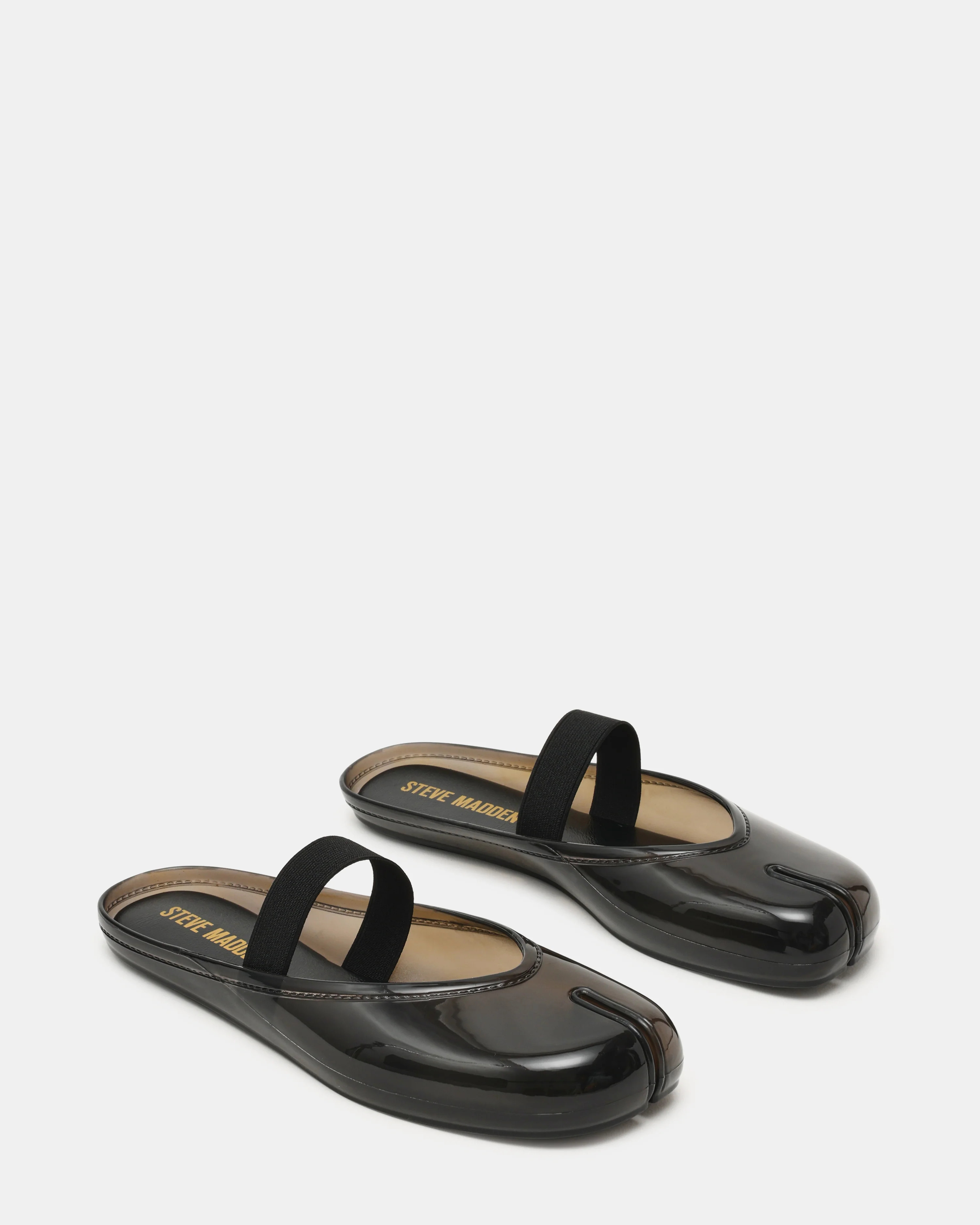 COVA Black Tabi Split-Toe Slip-On Mule Women's Flat | Steve Madden (US)