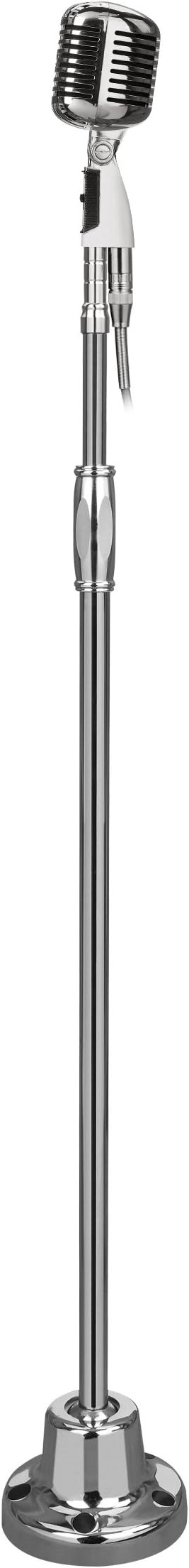 Pyle Retro Microphone and Swing Stand - Classic Vintage Professional Dynamic Unidirectional Audio... | Amazon (US)