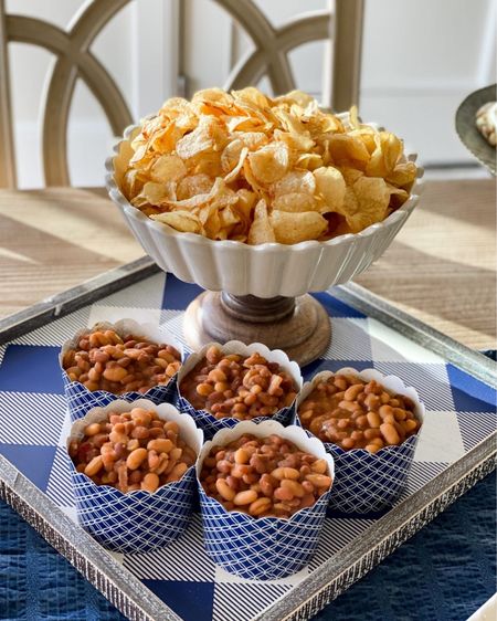I like to use is little paper or plastic serving cups. Baked beans tend to run all over your plate so this keeps them in one place and you can set the cup right on your plate! It’s also cute serving them up this way! Sharing a handful of my favorites you can order for your family gatherings.

#LTKfamily #LTKparties #LTKSeasonal