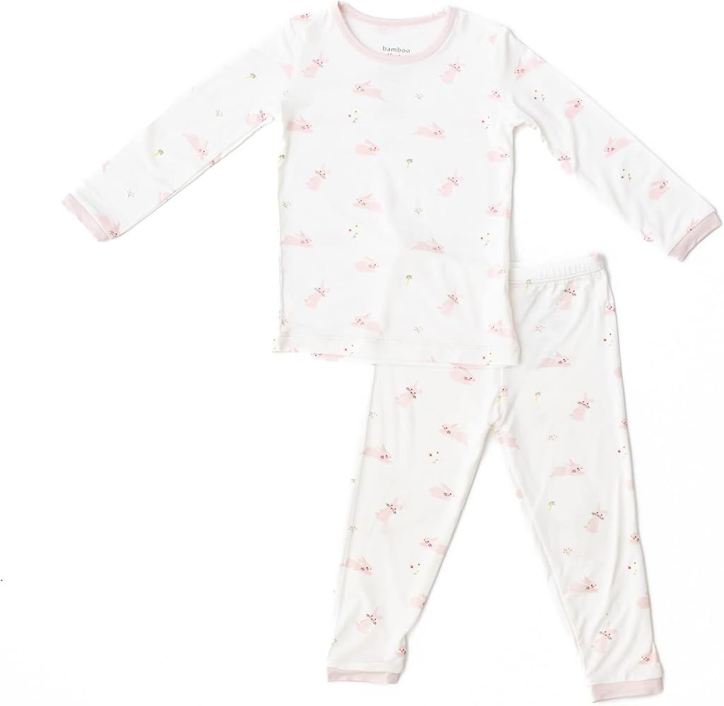 Soft Bamboo Viscose Toddler Pajama Set | Amazon (US)