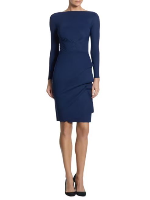 Chiara Boni La Petite Robe - Cassandre Boatneck Sheath Dress | Saks Fifth Avenue