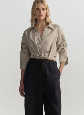Leo Cropped Cotton Shirt | A.L.C