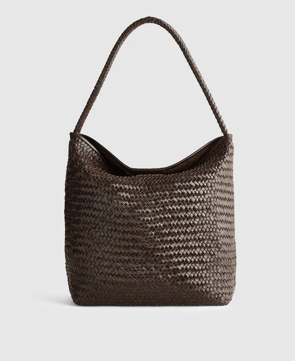 The Signature Woven Bucket Bag | Madewell