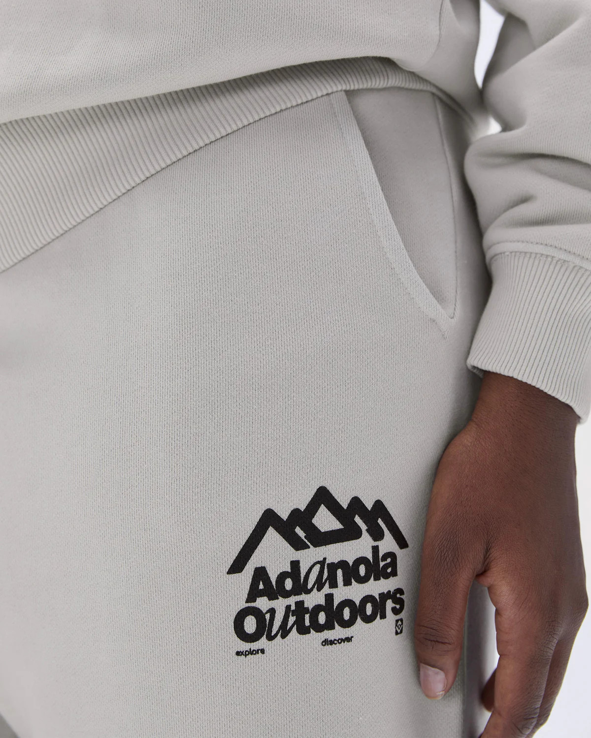 Discover Washed Sweatpants - Stone | Adanola UK
