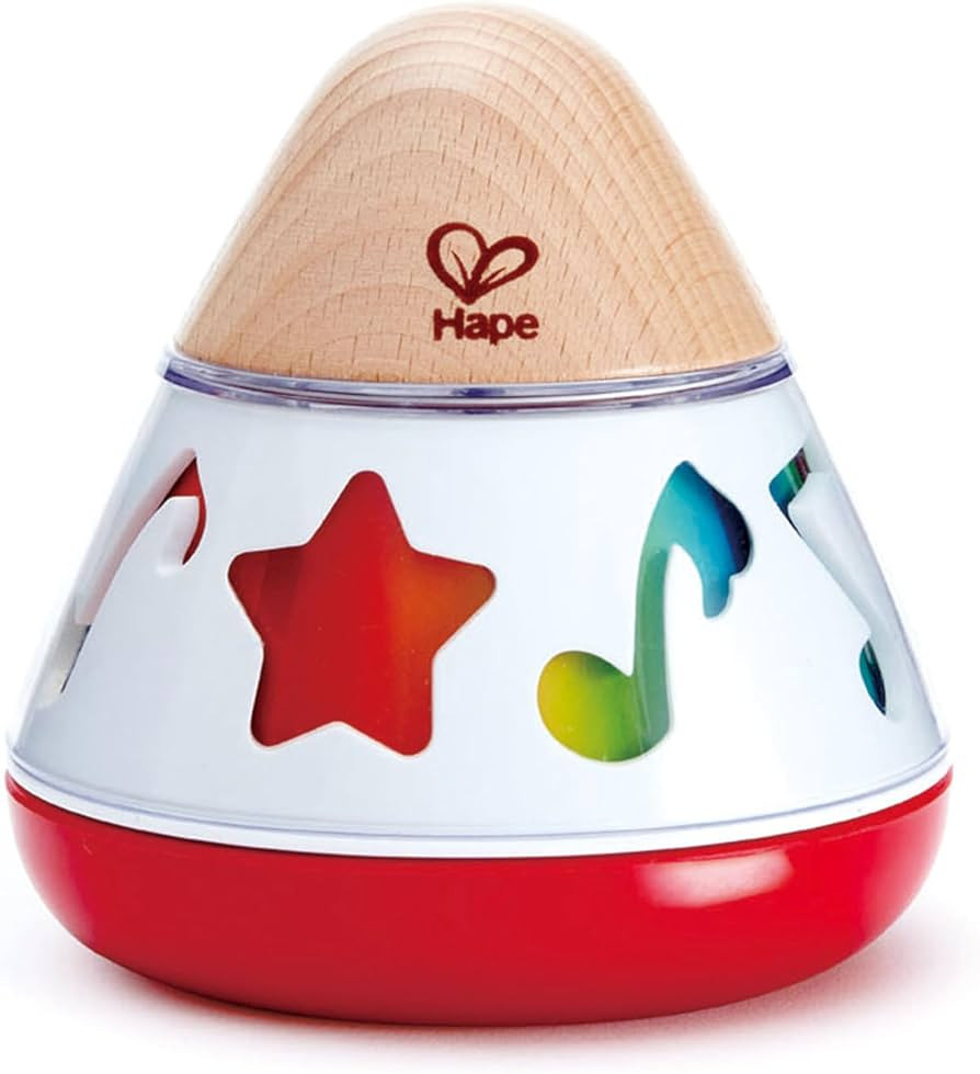 Hape E0332 Rotating Baby Music Box, Spin & Play The Music, Battery Not Needed, 40 x 40 Cm, Multic... | Amazon (US)