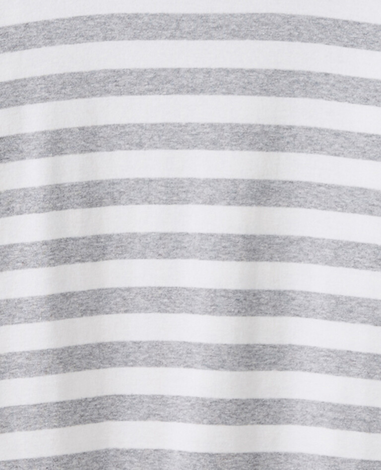 Women's Striped Long John Pajama Top | Hanna Andersson