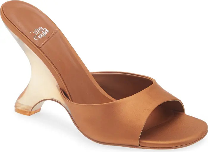 Mew 2 Satin Slide Sandal (Women) | Nordstrom