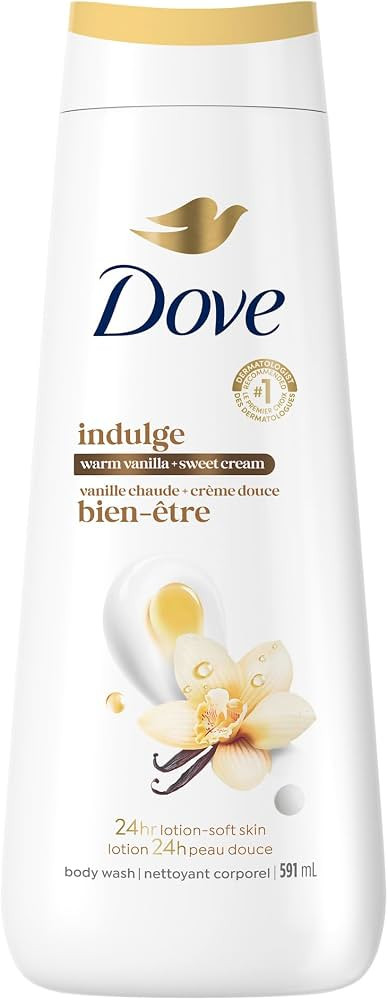 Dove Body Wash Cleansing & Moisturizing Indulge Warm Vanilla + Sweet Cream with Plant-Based Moist... | Amazon (CA)