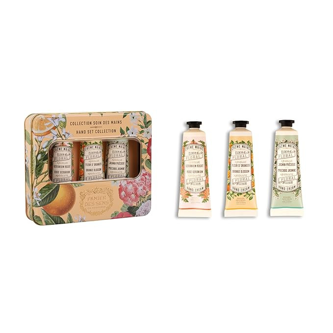 Panier des Sens - Mini Hand Cream Set - Birthday & Christmas Gifts for Women – Orange Blossom, ... | Amazon (US)