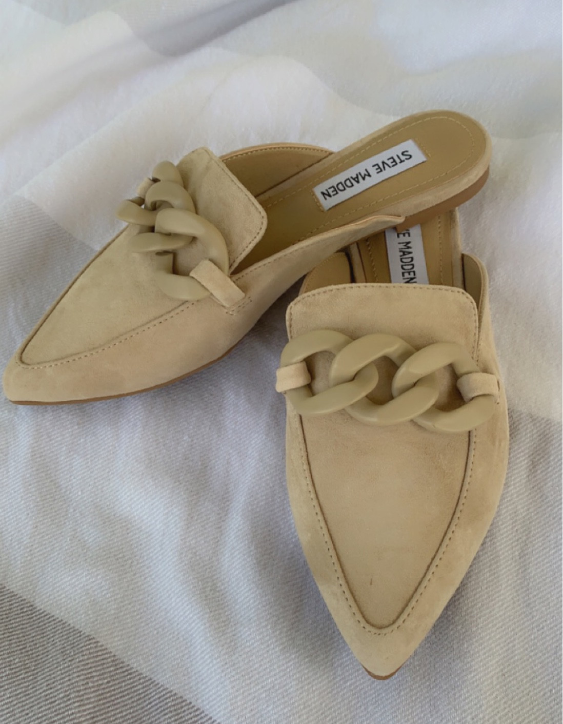 In love with these Steve Madden mules! Fall shoes, fall staple, fall. Callie Glass

Follow my shop @Glassalwaysfull on the @shop.LTK app to shop this post and get my exclusive app-only content!

#liketkit 
@shop.ltk
https://liketk.it/3KAPs

#LTKSeasonal #LTKworkwear #LTKshoecrush