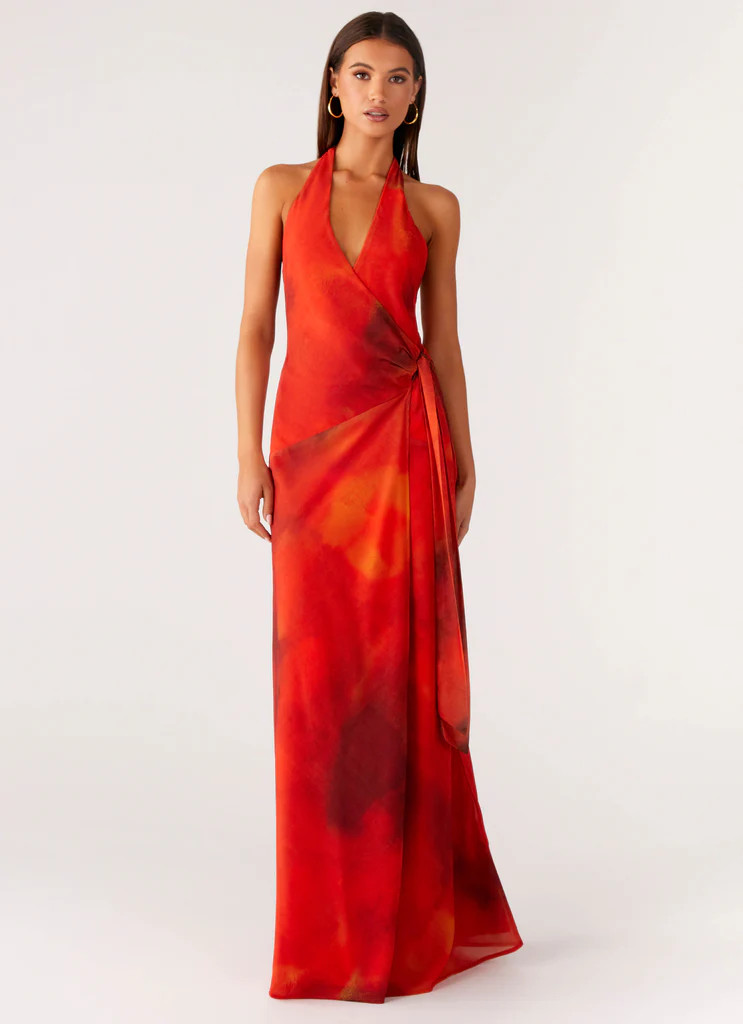 So Chic Maxi Dress - Scarlet Blur | Peppermayo (Global)