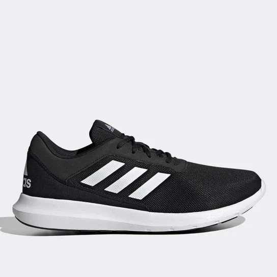 Tênis Adidas Coreracer Masculino - Preto+Branco | Netshoes (BR)