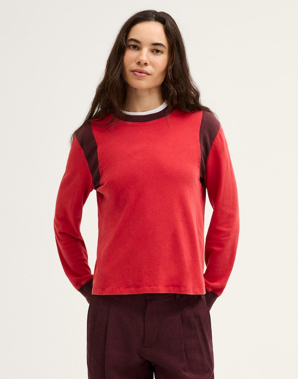 Long-Sleeve Tee in Weekend Jersey | Madewell
