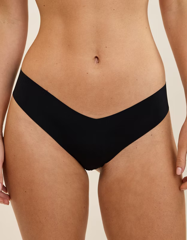 SMOOTHEZ No Show Thong Underwear | Aerie