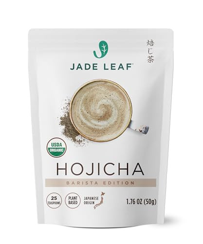Jade Leaf Matcha Organic Japanese Hojicha Powder, Roasted Matcha Green Tea Powder - Barista Edition - Authentic Japanese Origin (1.76 Ounce Pouch) | Amazon (US)